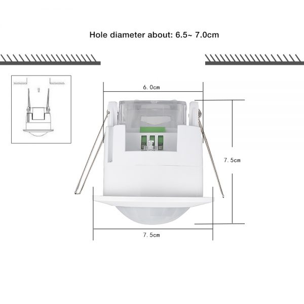 hayeworks limited lagos nigeria 360 degree PIR Motion Sensor