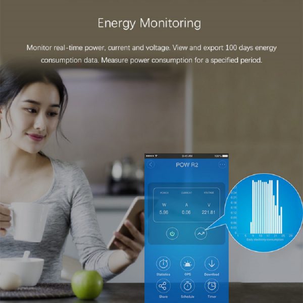 hayeworks limited lagos nigeria Sonoff Pow R2 16A Wifi Smart Switch